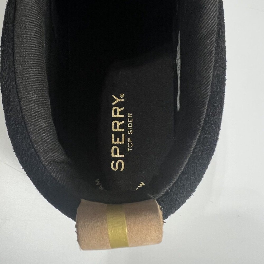 Sperry STS86853 Women's Crest Lug Side Zip Suede Chukka Shoes Black Size… - Picture 14 of 15